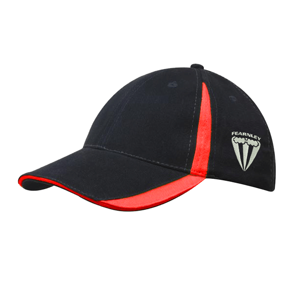 panelled cap